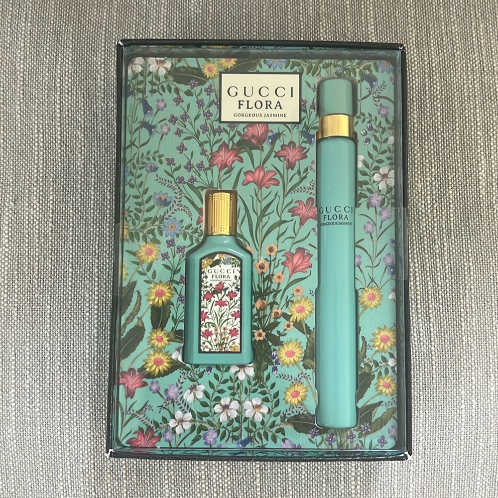 Gucci Mini Flora Gorgeous Jasmine Eau De Parfum Set